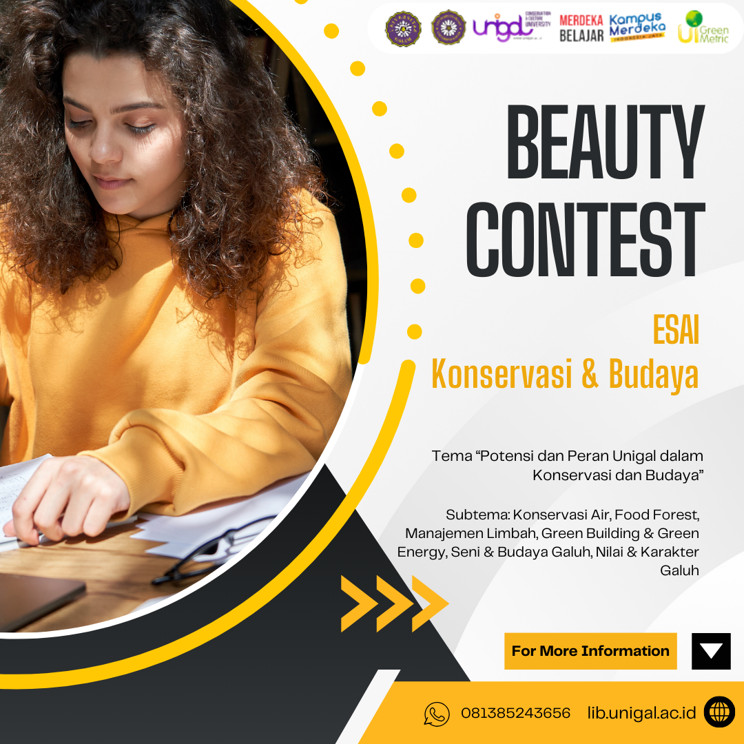 Beauty Contest Esai Konservasi dan Budaya